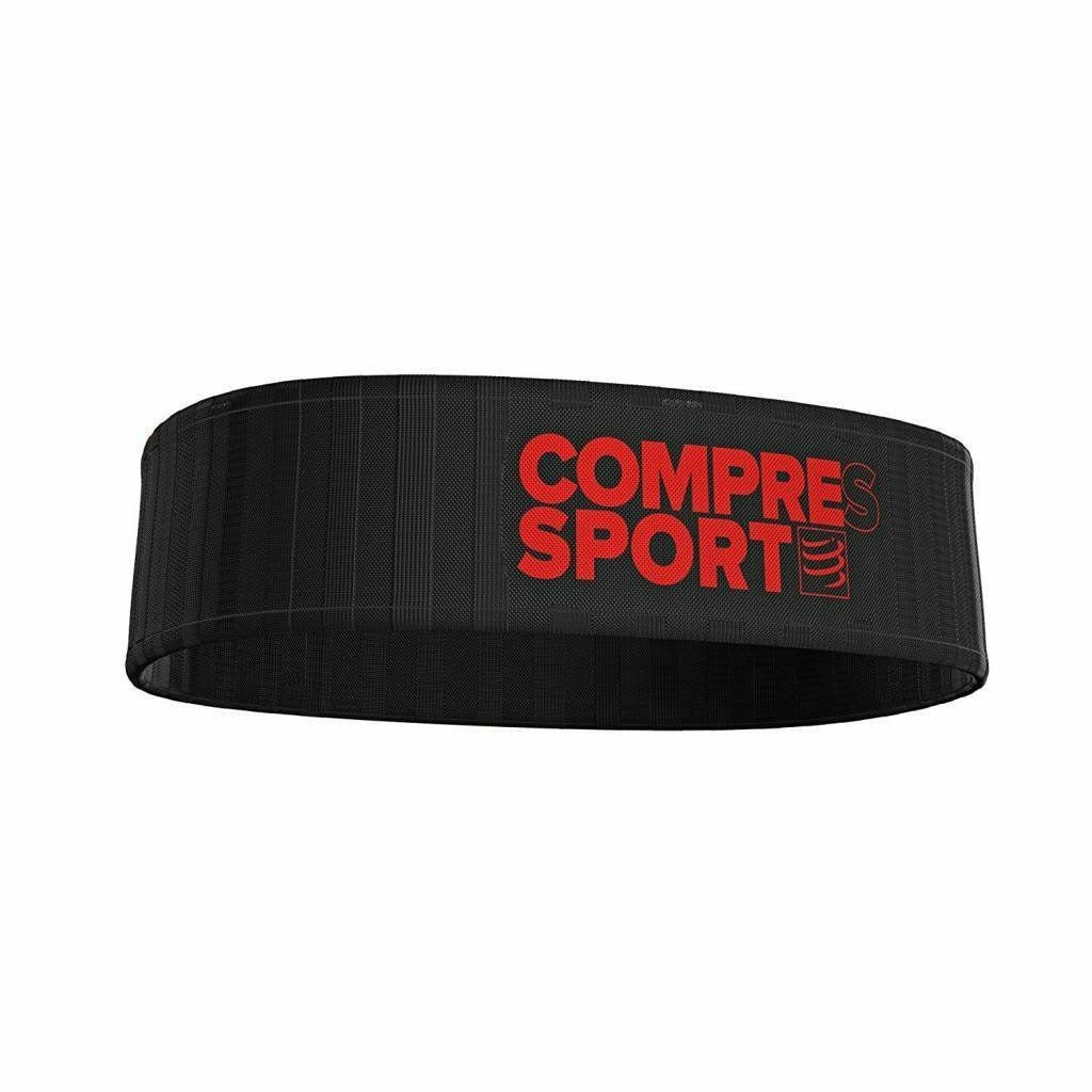 Compressport Free Belt Black - Cintura Trail Running - Mud and Snow
