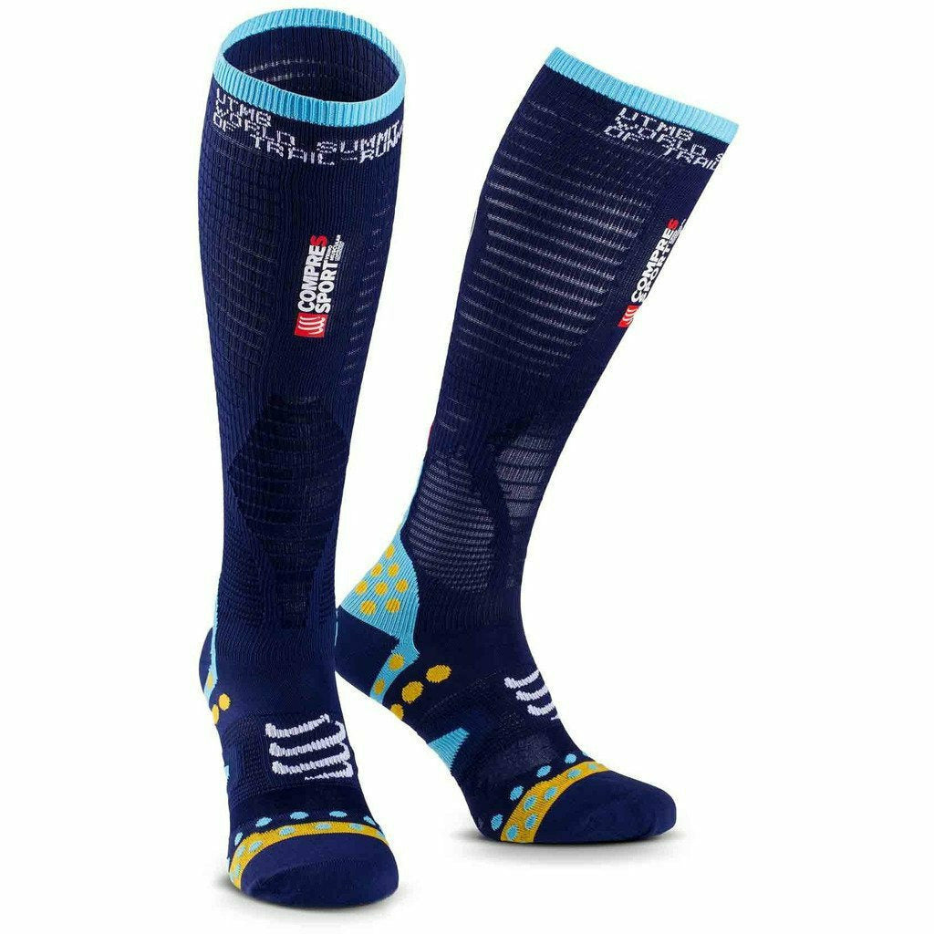 Compressport Full Socks Ultra Light Racing UTMB 2017 - Mud and Snow