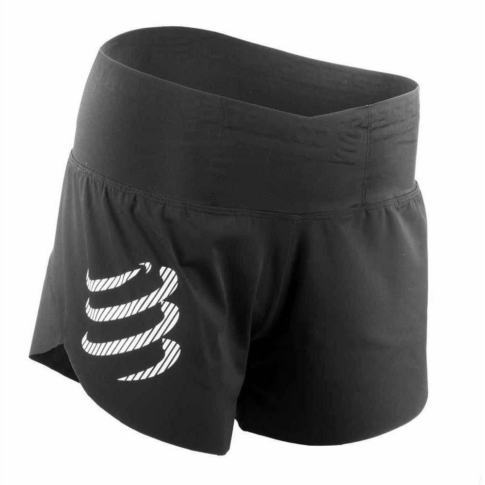 Compressport Racing Overshort Man Black - Mud and Snow