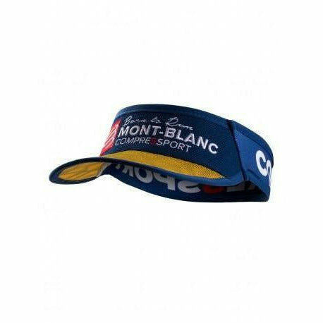 Compressport Spiderweb Ultra light Visor Ultra Trail Mont Blanc 2017 - Visiera Unisex - Mud and Snow