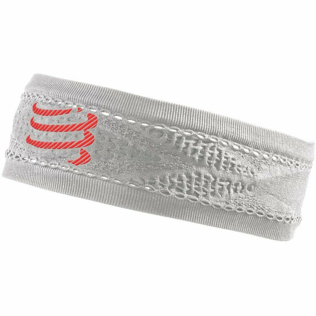 Compressport Thin Headband On/Off White - Mud and Snow