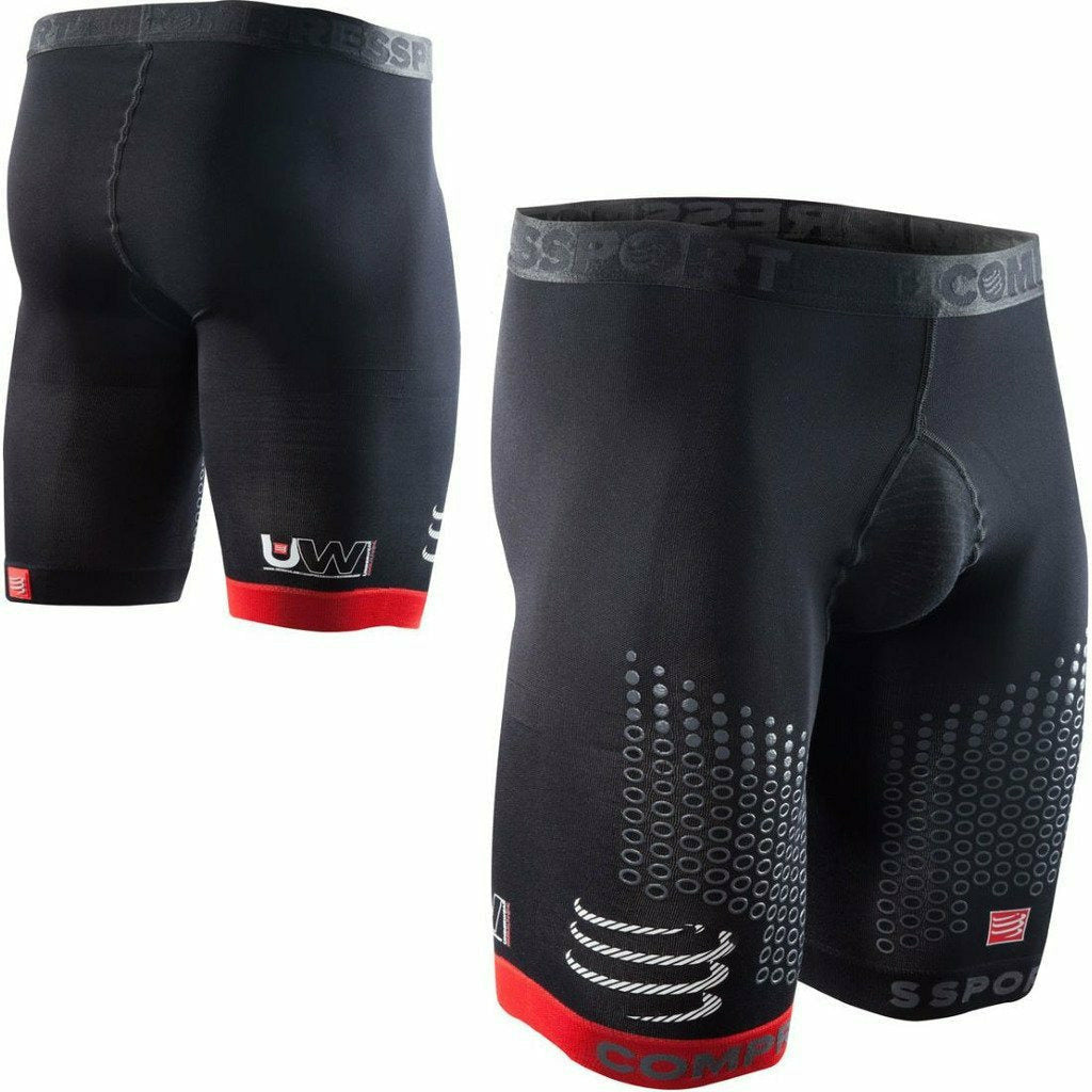 Compressport Trail Running Short Underwear Black - Mud and Snow