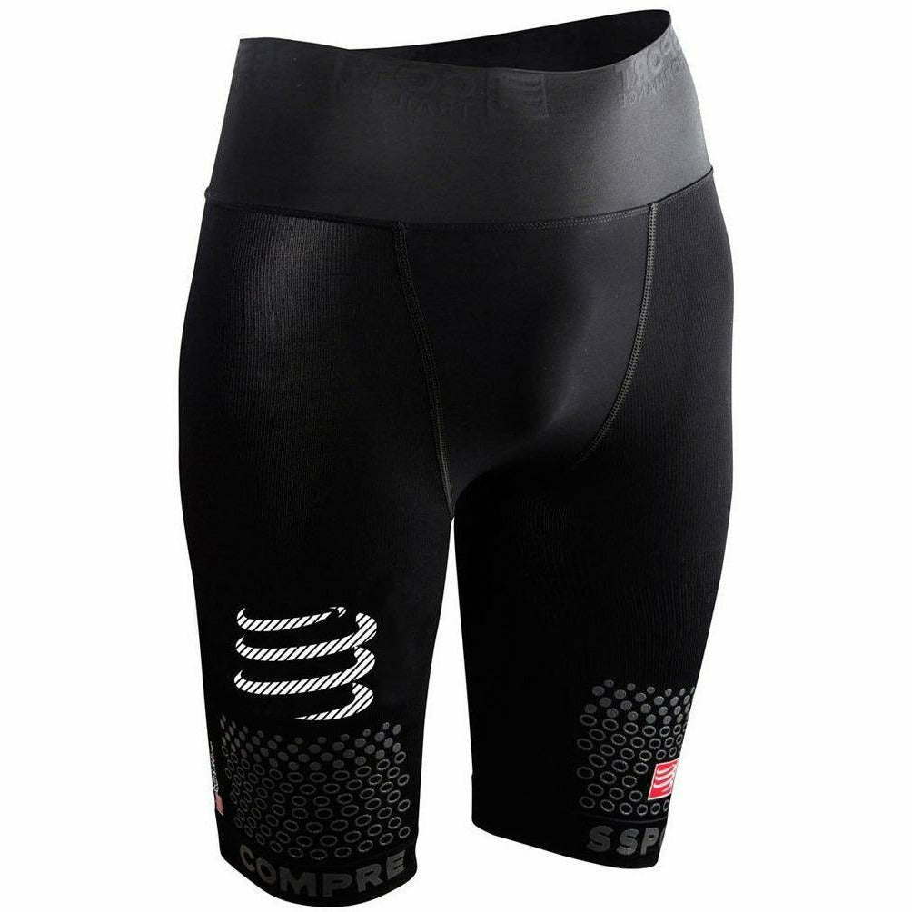 Compressport Trail Running Short V2 Black - Mud and Snow