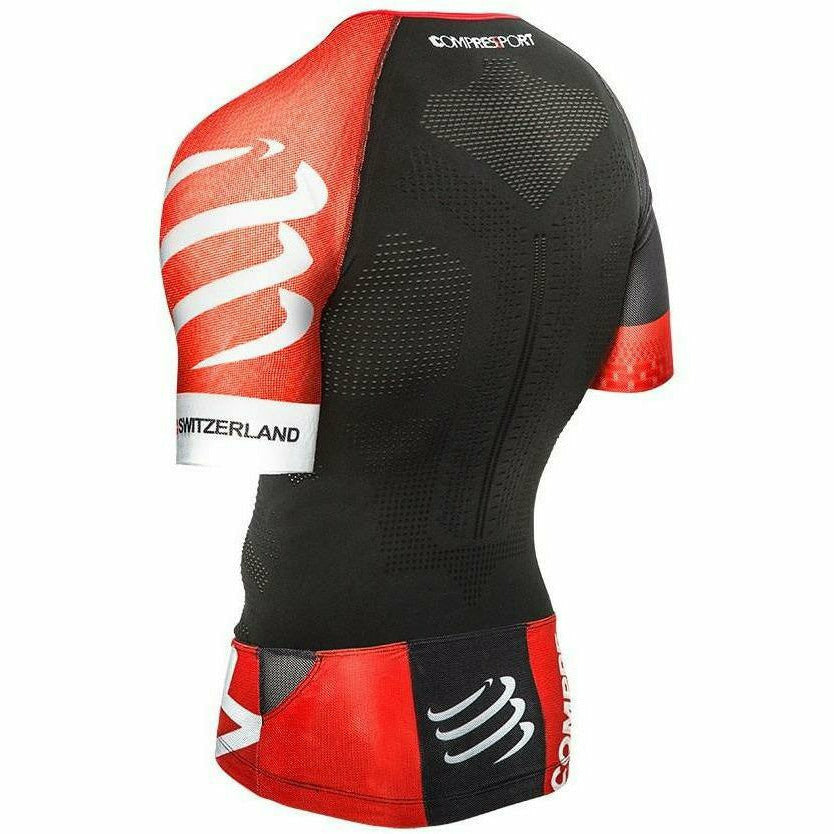 Compressport Triathlon Aero Top Black - Mud and Snow