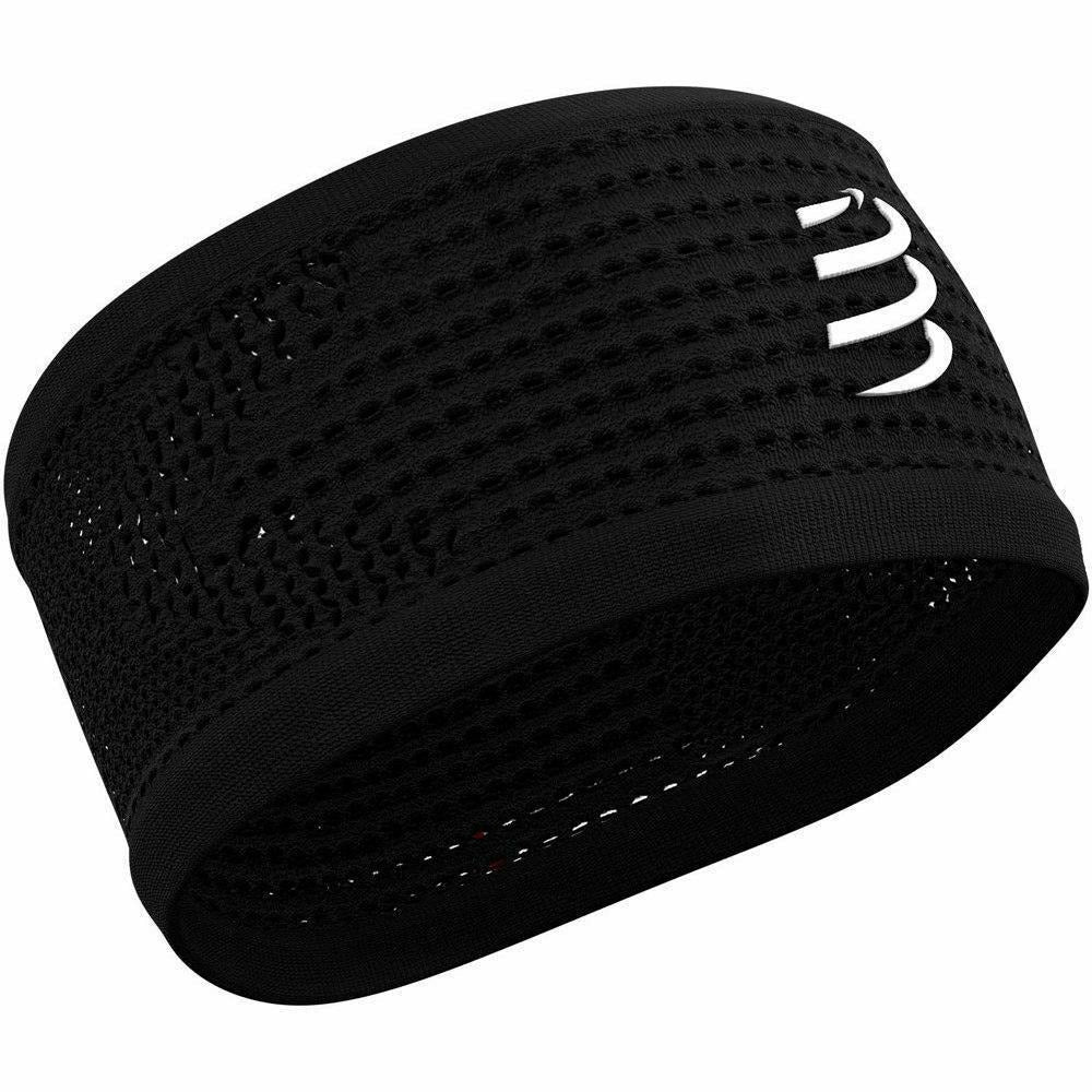 Compressport Headband On/Off Black - Fascia Running - Mud and Snow