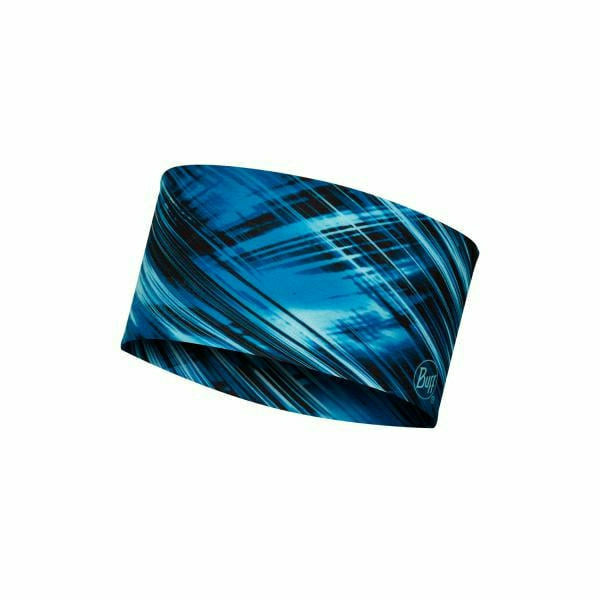 Buff Coolnet Uv+ Wide Headband Edurblue - Fascia Traspirante - Mud and Snow