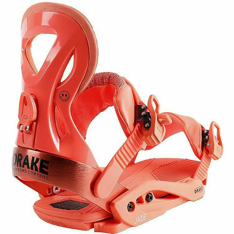 Drake Jade Orange Fluo - Attacchi Snowboard - Mud and Snow