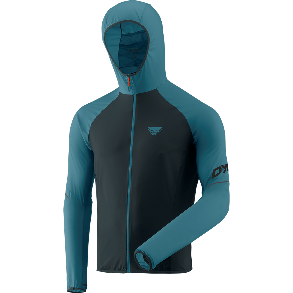 Dynafit Alpine Wind Jacket Storm Blue - Giacca Trail Running Antivento - Mud and Snow