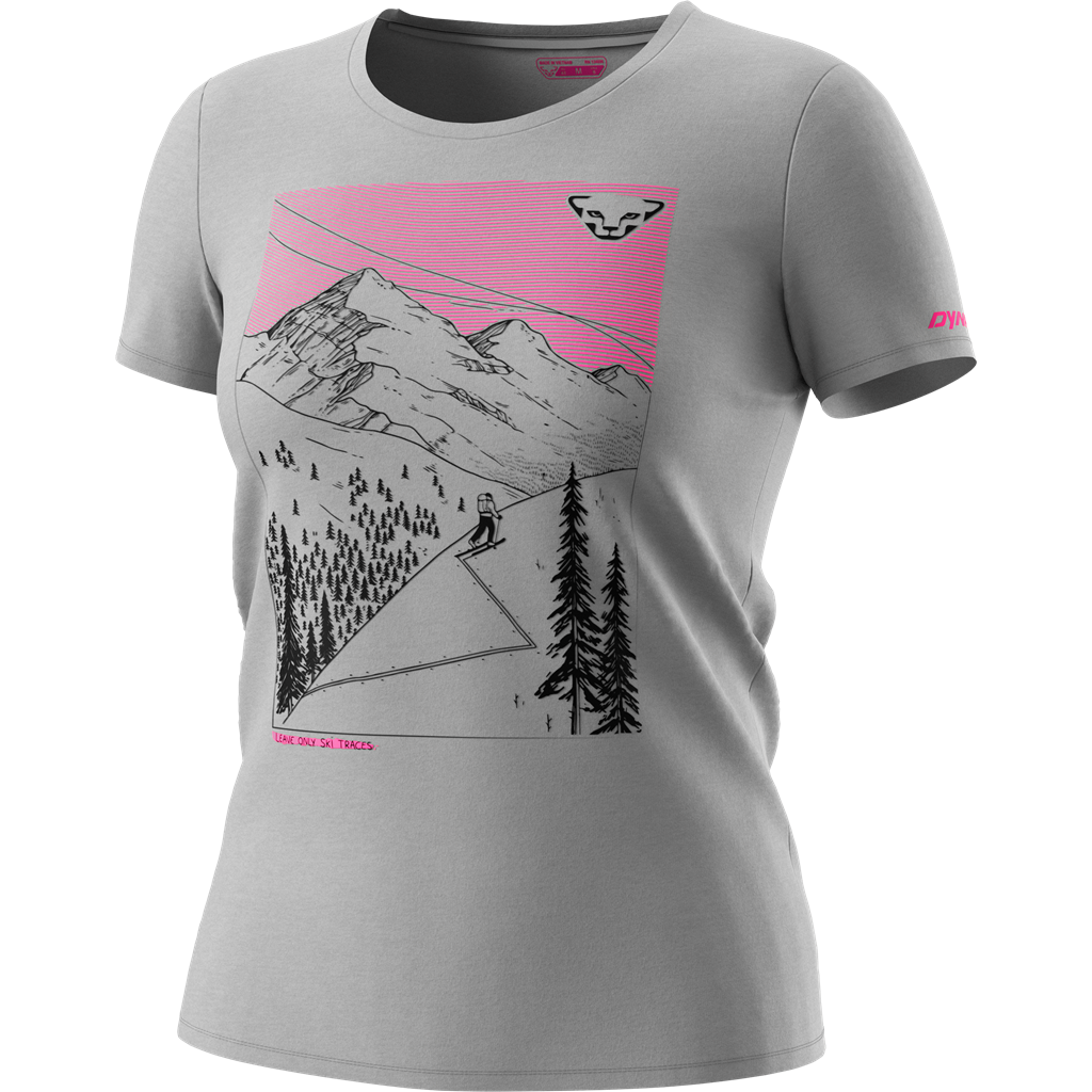 Dynafit Artist Series T-Shirt Alloy- Maglietta Donna - Mud and Snow