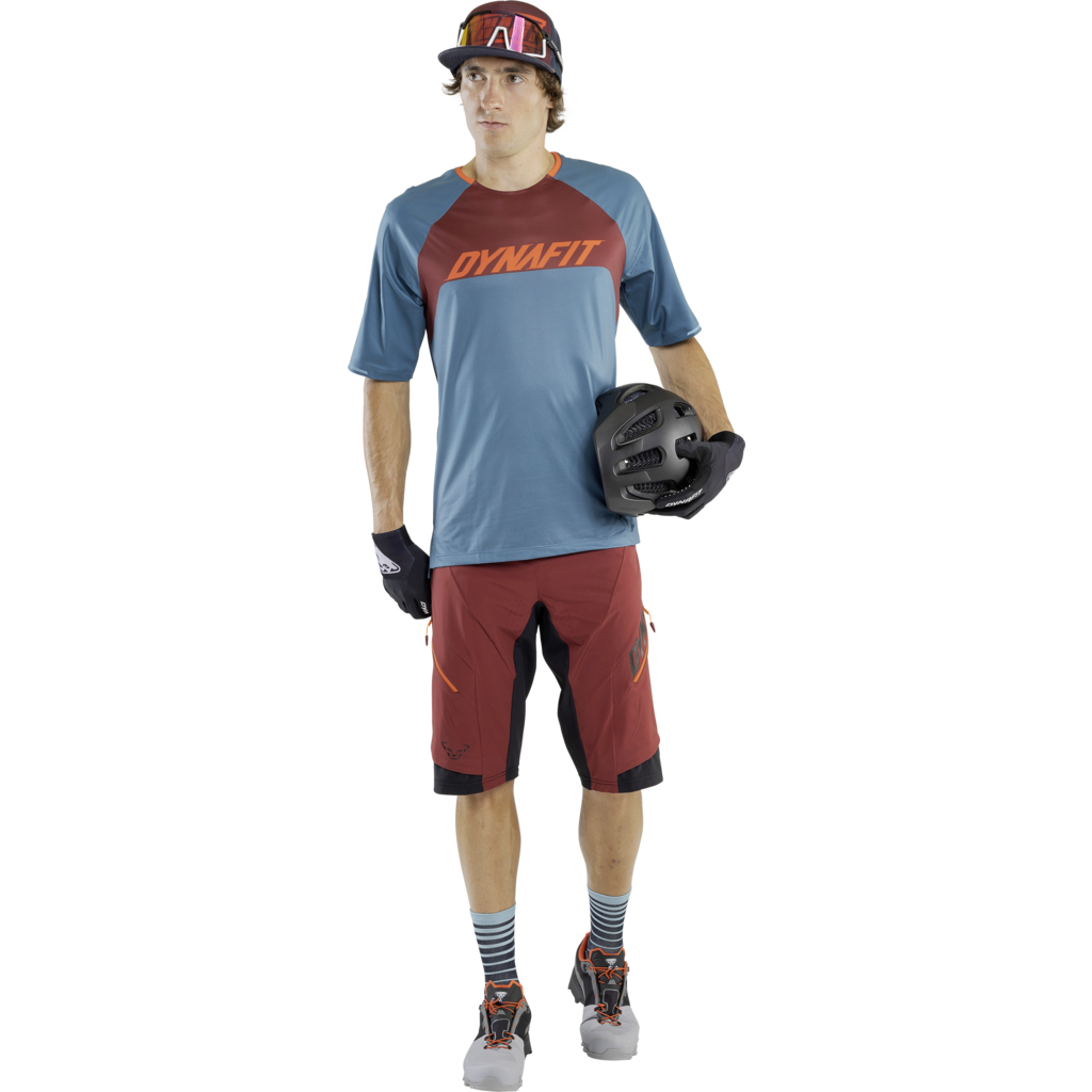 Dynafit Ride S/S Tee Mallard Blue - Maglia Uomo MTB - Mud and Snow