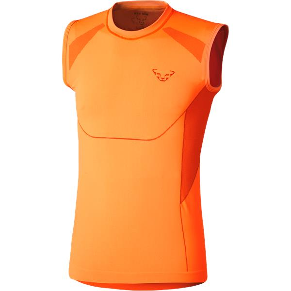 Dynafit Alpine Seamless Tank Man Fluo Orange - Canotta Uomo - Mud and Snow