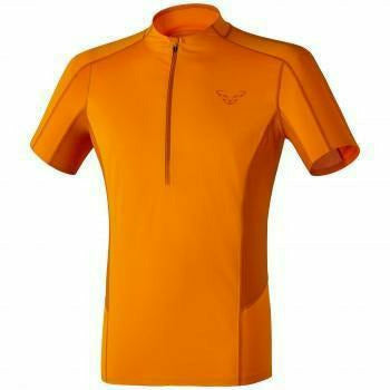 Dynafit React 2M S/S Tee Man Orange - Mud and Snow