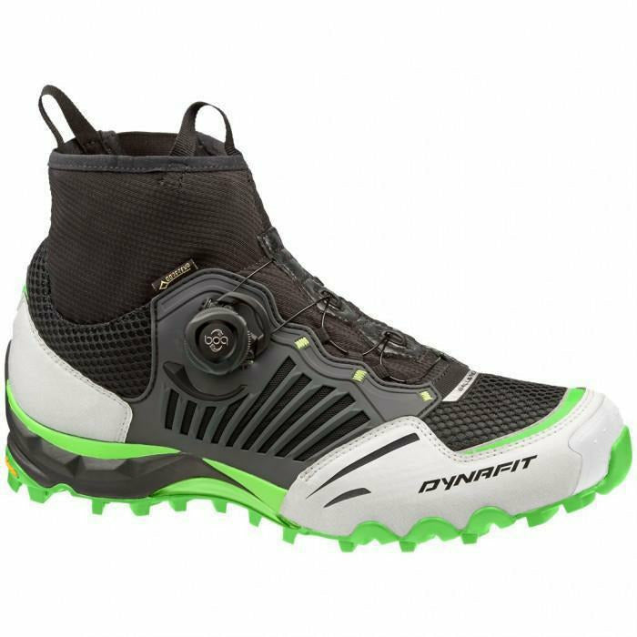 Dynafit Transalper GTX Black/Lime - Scarpa Trail Running Uomo - Mud and Snow