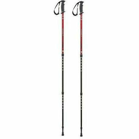Ferrino GTA Rosso 60-135 - Bastoncino Telescopico Unisex - Mud and Snow