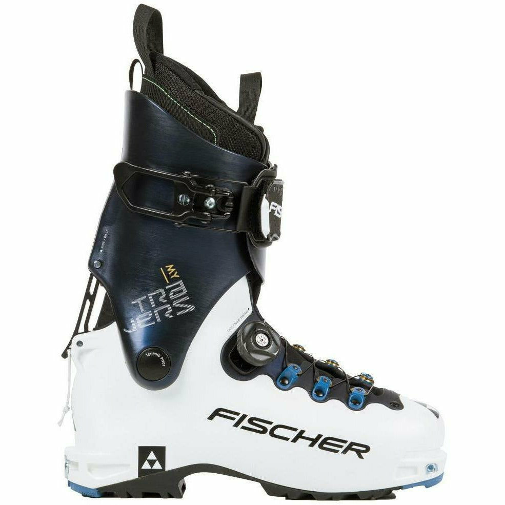 Fischer MY Travers White/Blue - Scarponi Sci Alpinismo Donna - Mud and Snow