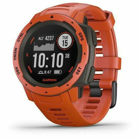 Garmin Instinct Red - Orologio Gps Outdoor - Mud and Snow