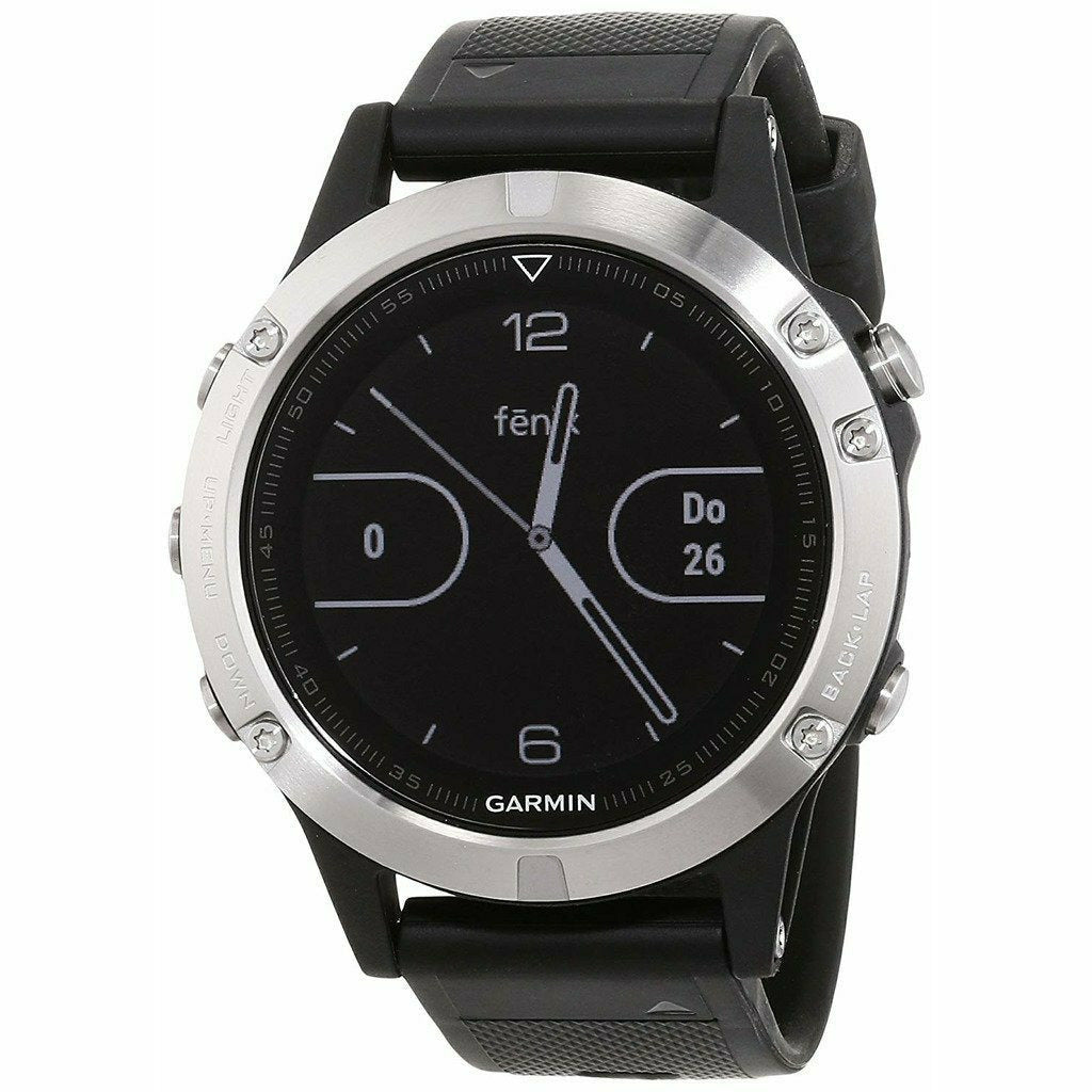 Garmin Fenix 5 GPS Black/Silver - Orologio Gps Outdoor - Mud and Snow