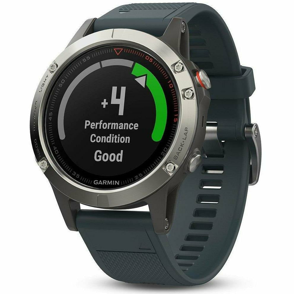 Garmin Fenix 5 GPS Granite Blue - Orologio Gps Outdoor - Mud and Snow