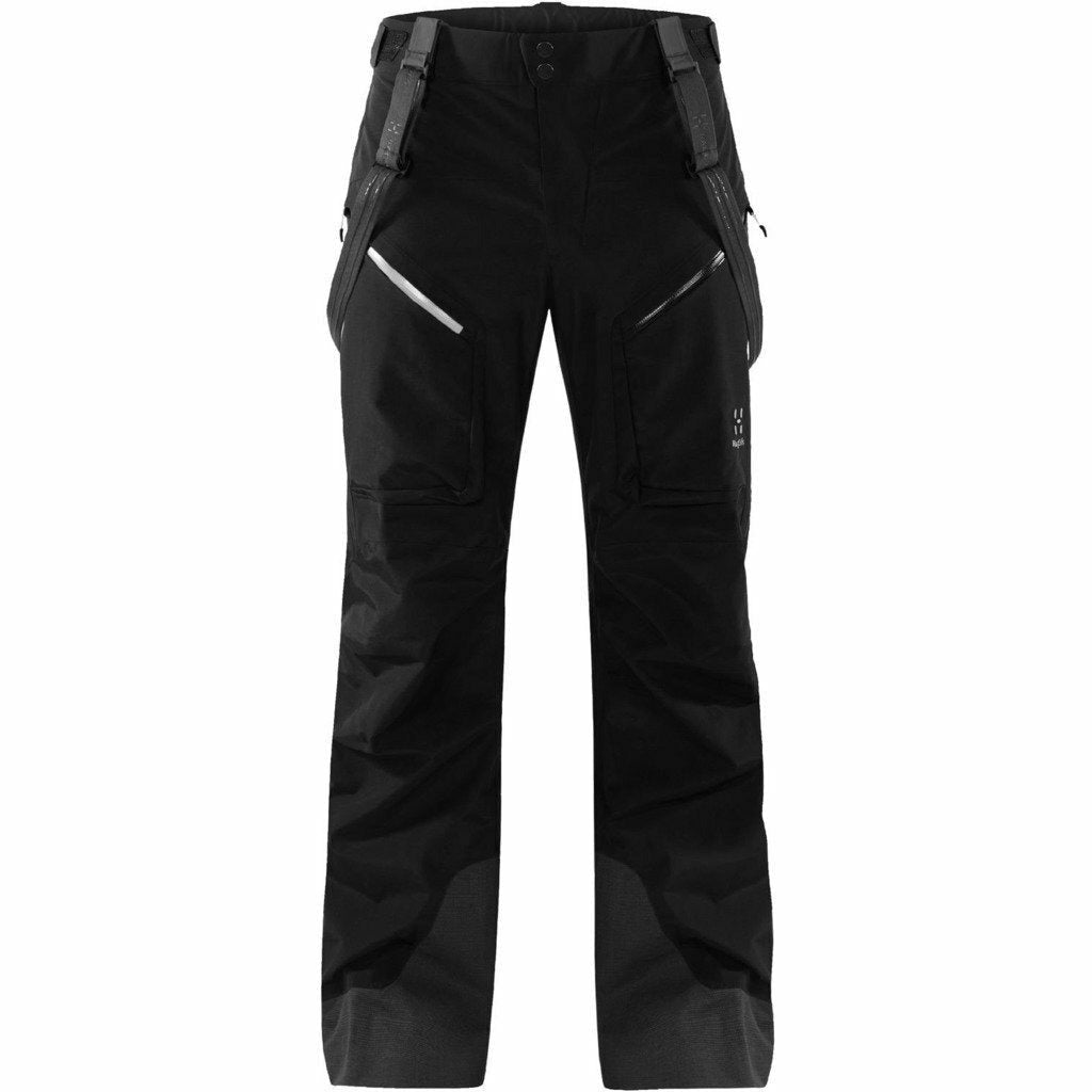 Haglofs Chute True Black - Pantaloni Scialpinismo - Mud and Snow