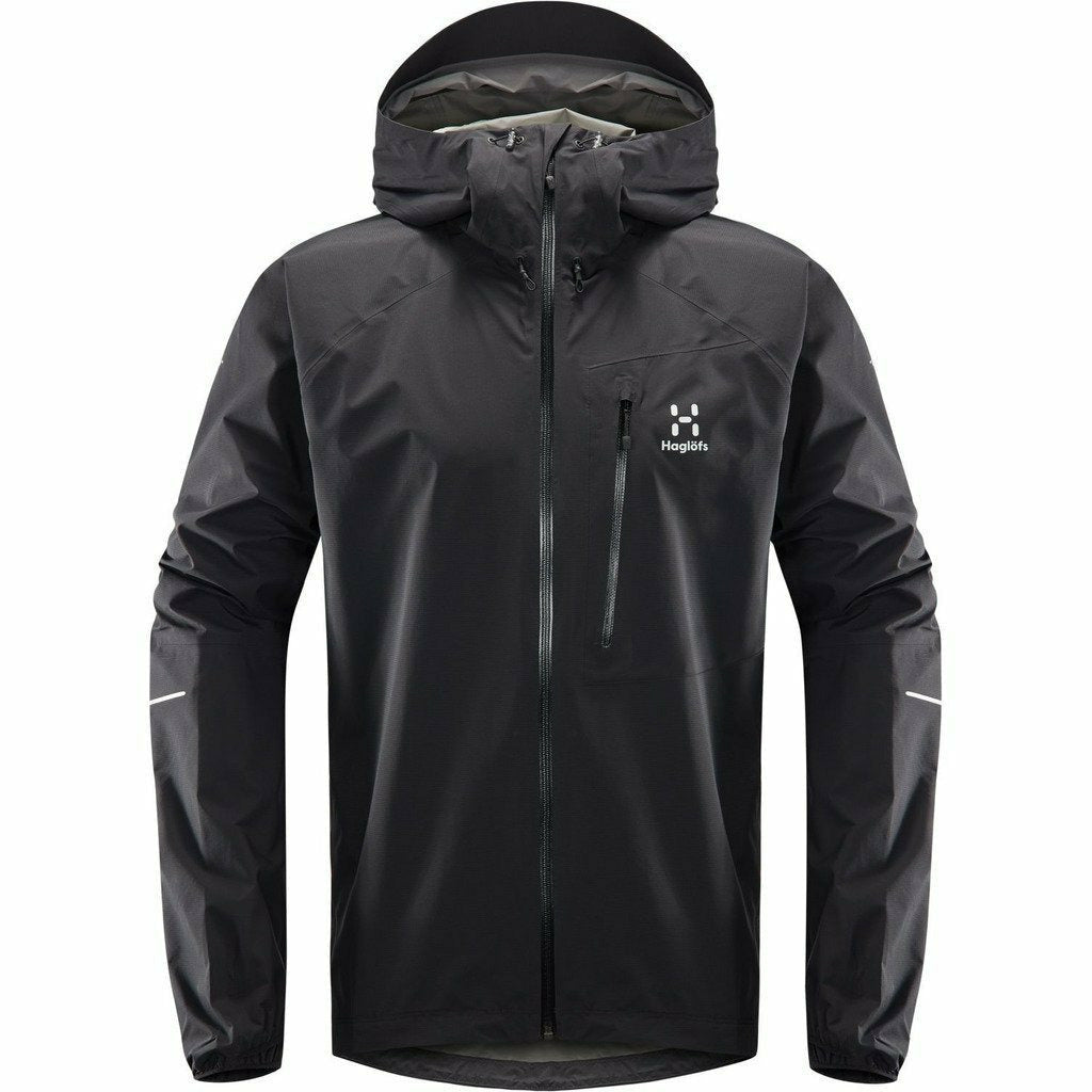 Haglofs L.I.M Iii Jacket Men True Black  - Giacca Gore-Tex - Mud and Snow