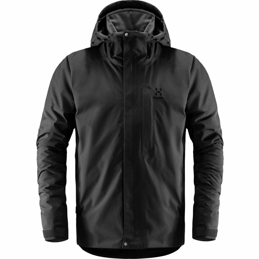 Haglofs Stratus Jacket True Black - Giacca - Mud and Snow