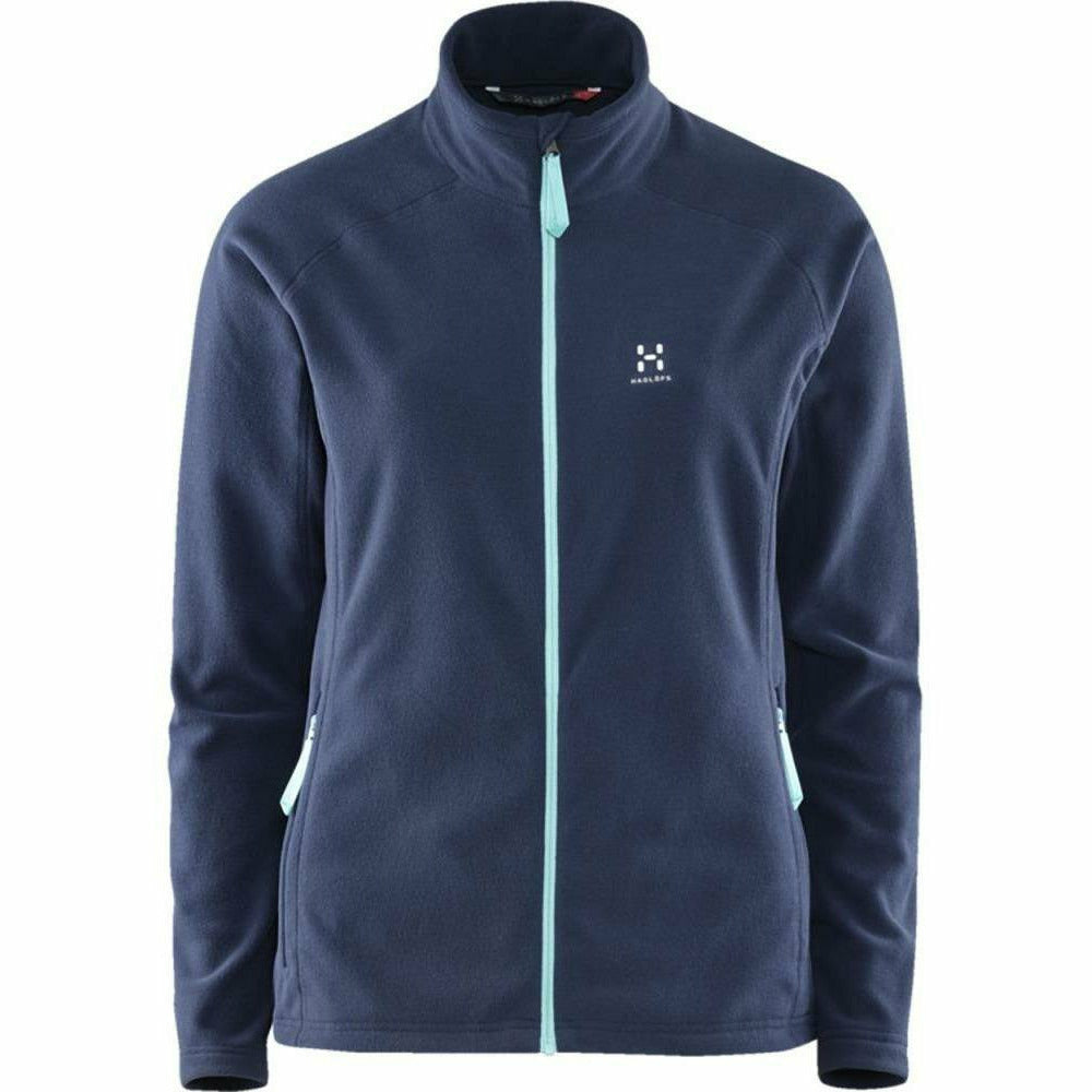 Haglofs Astro Ii Top Woman Deep Blue - Pile Donna - Mud and Snow