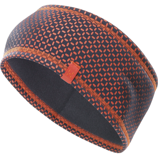 Haglofs Fanatic Headband Tarn Blue habanero - Fascia Unisex - Mud and Snow