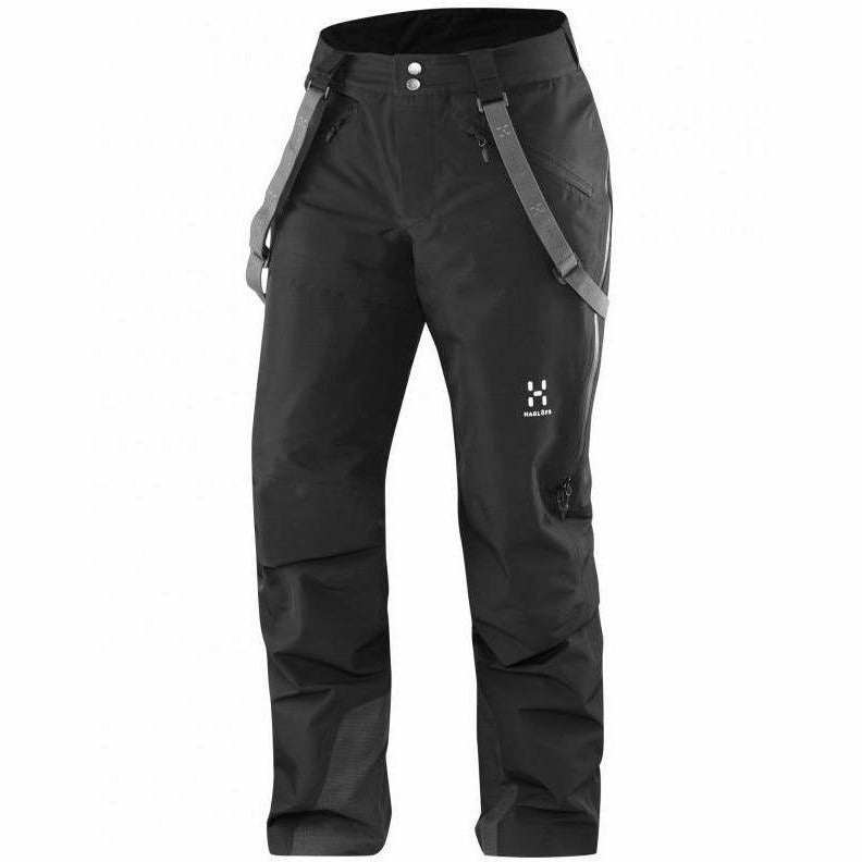 Haglofs Line Pant Women True Black - Pantaloni Scialpinismo - Mud and Snow