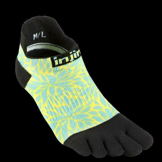 Injinji Run Lightweight No-Snow Coolmax Spectrum Leaf - Calza Corta Trail - Mud and Snow