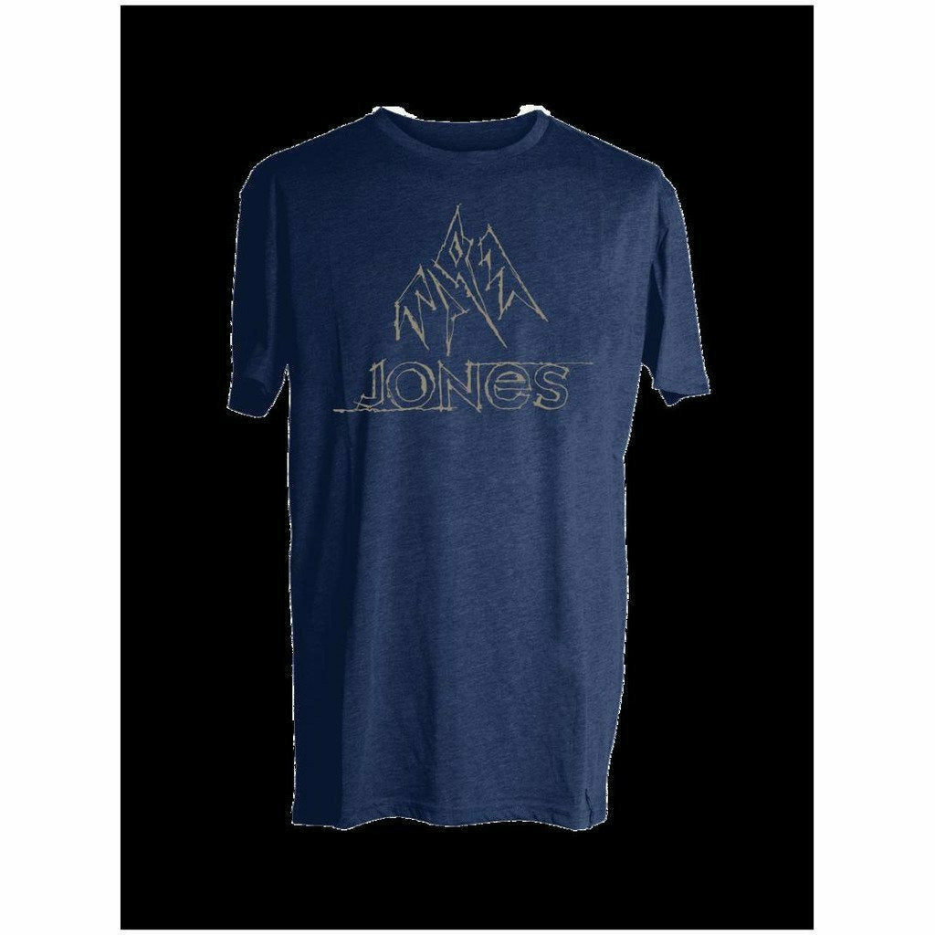 Jones Haines Navy Heather- T-Shirt Uomo - Mud and Snow