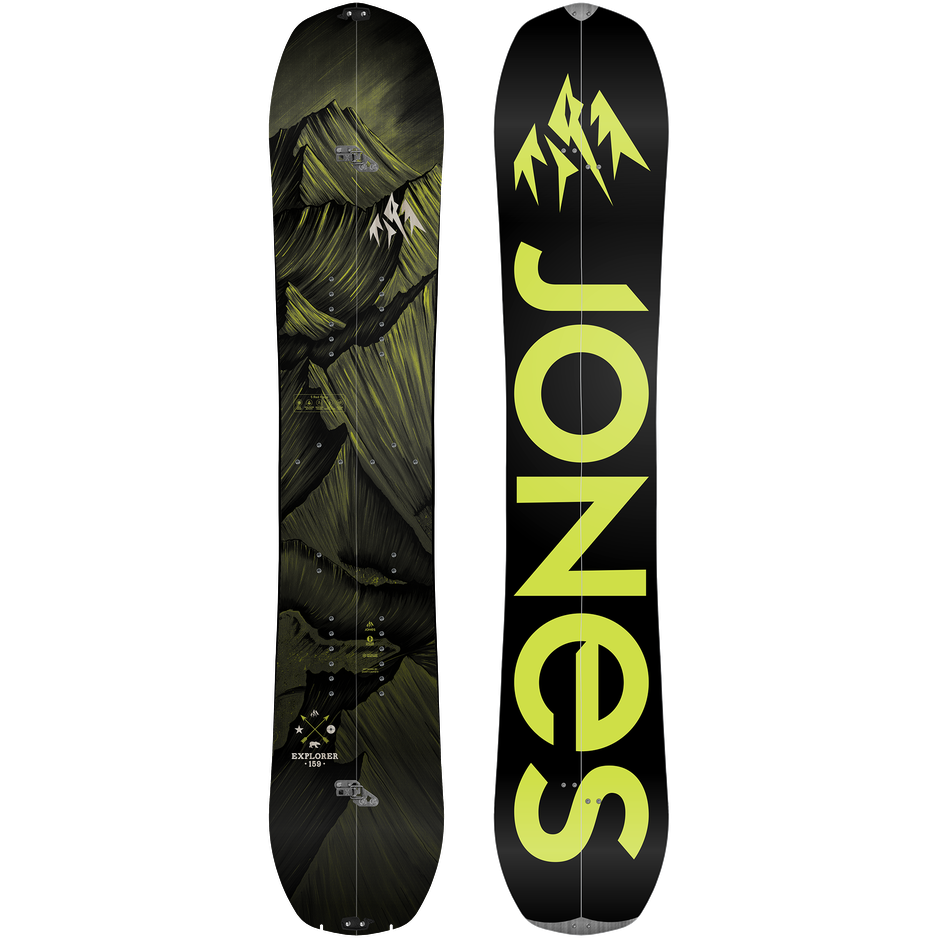 Jones Explorer Split 2018 - Tavola Splitboard - Mud and Snow