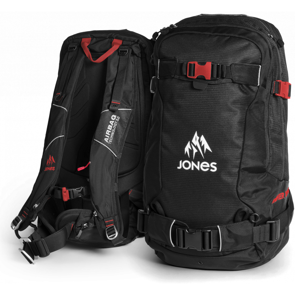 Jones Bag Higher R.A.S Black 30 L - Mud and Snow