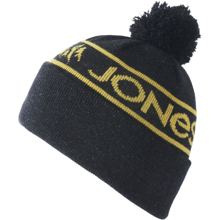 Jones Chamonix Beanie Heather Black/Mustard - berretto - Mud and Snow