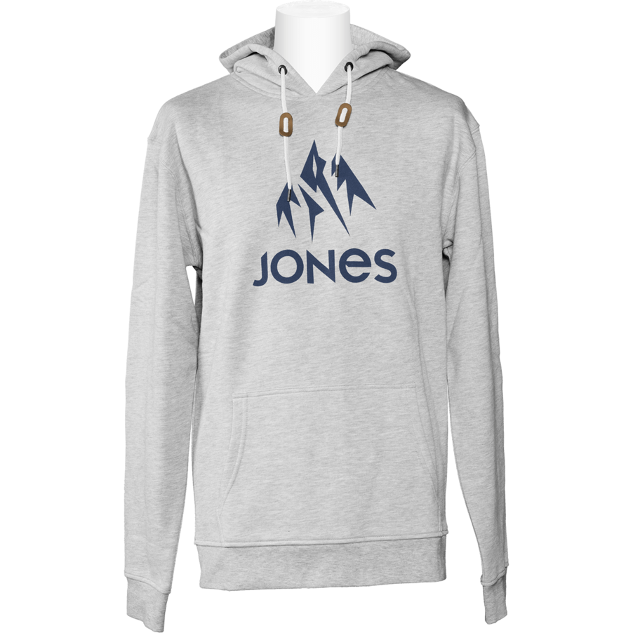 Jones Classic Hoody Mid Grey - Mud and Snow