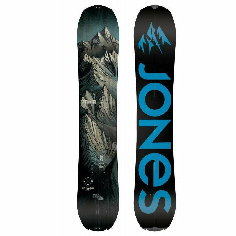 Jones Explorer Split 2019 - Tavola Snowboard - Mud and Snow