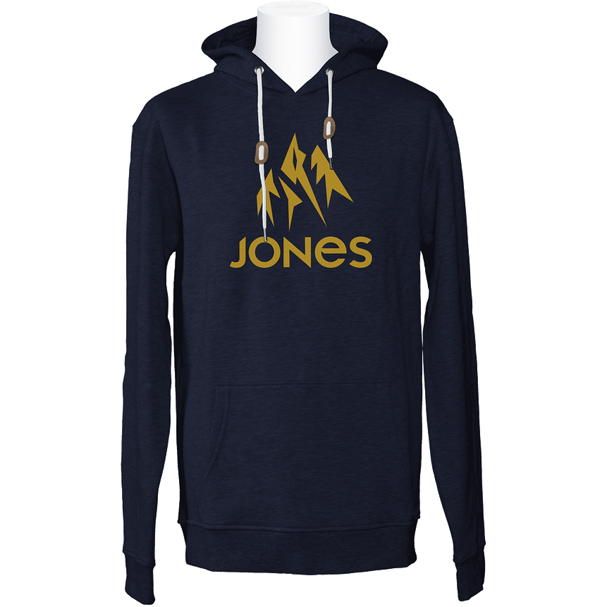 Jones Hoody Truckee Plain Navy Heather - Felpa Uomo - Mud and Snow