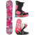 K2 Girls Snowboard Package - Mud and Snow