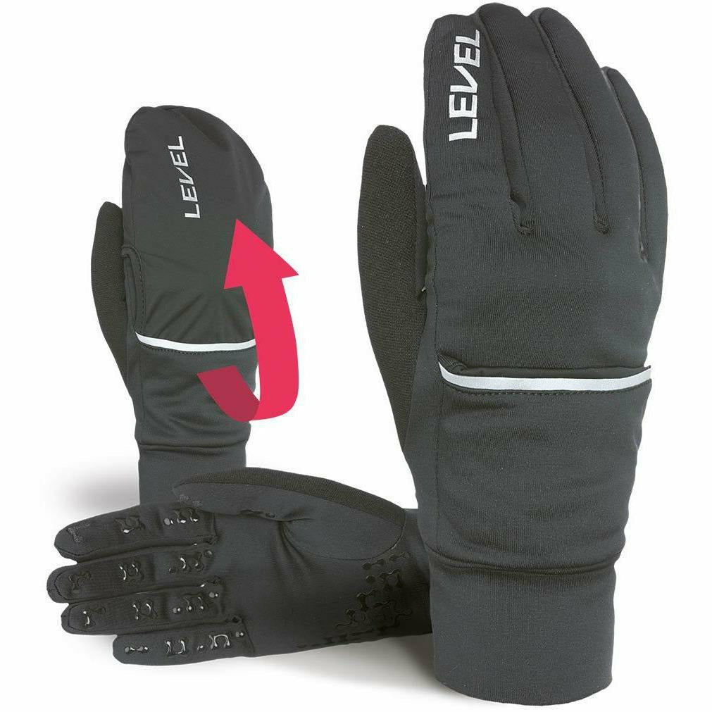 Level Spider Plus Black - Guanto Trail Running - Mud and Snow