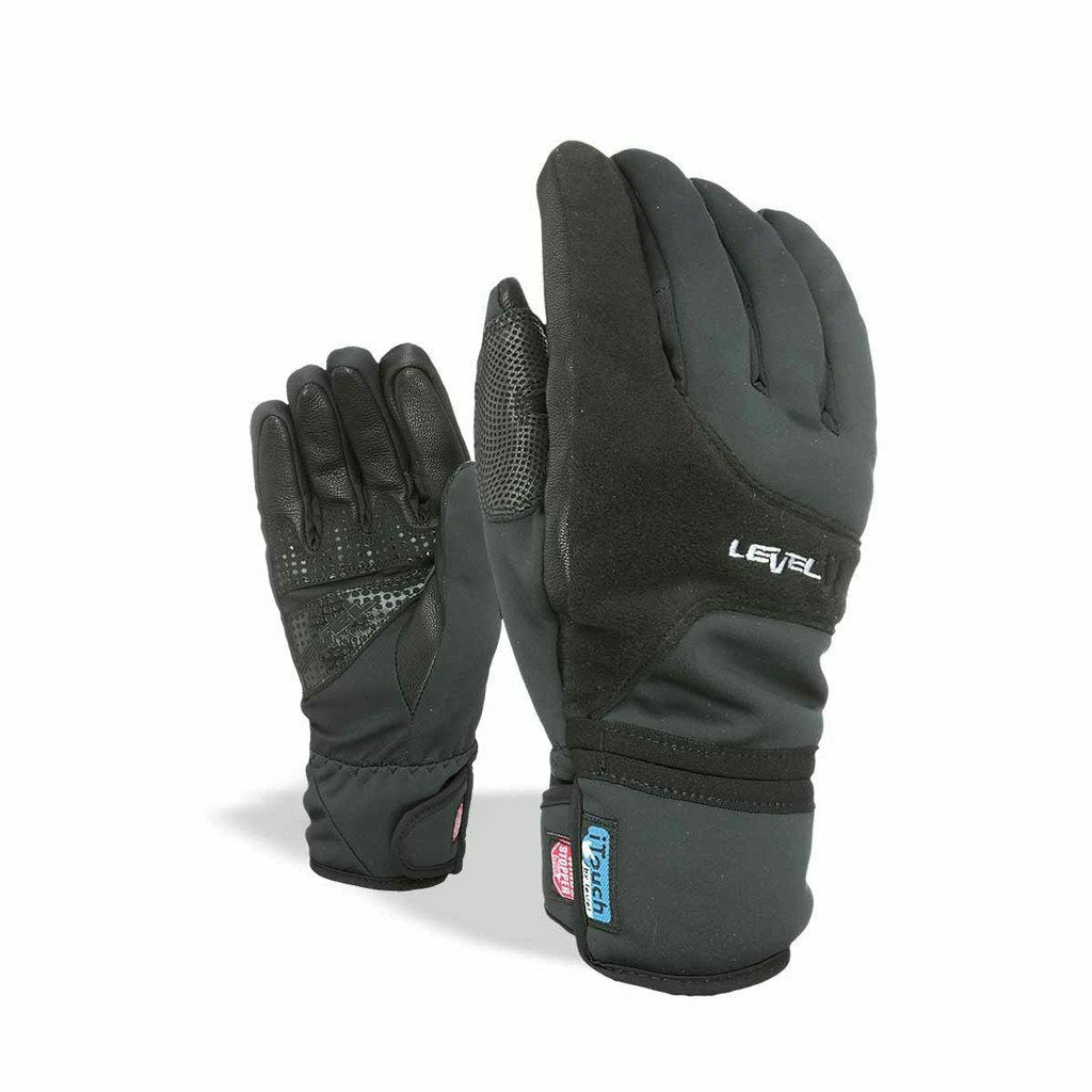 Level Tempest WS Nero - Guanto Trail Running - Mud and Snow