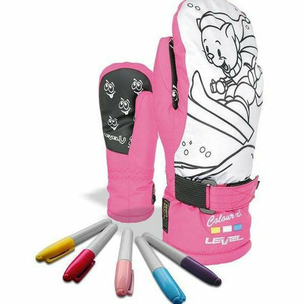 Level Pop Art Jr Mitt Fucsia - Moffole Bimbo - Mud and Snow