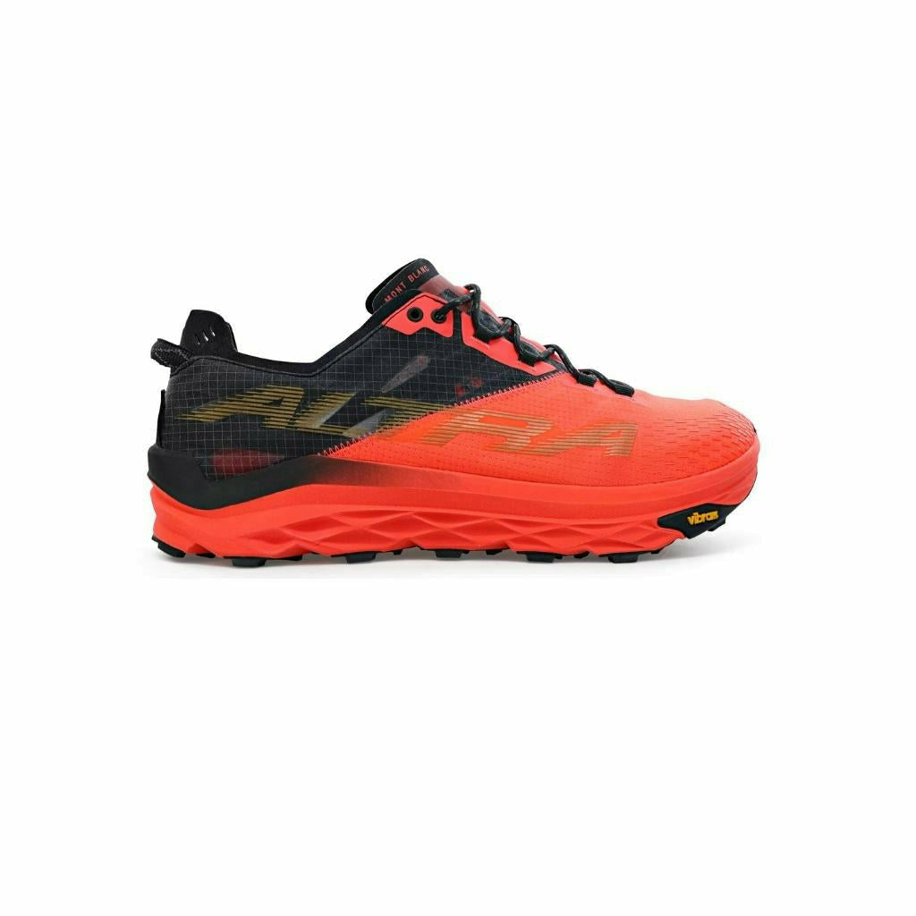 Altra Mont Blanc Coral / Black - Scarpa Trail Running Uomo - Mud and Snow