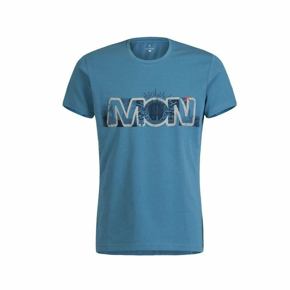 Montura Art T-Shirt  Blu Ottanio - Maglia Outdoor - Mud and Snow