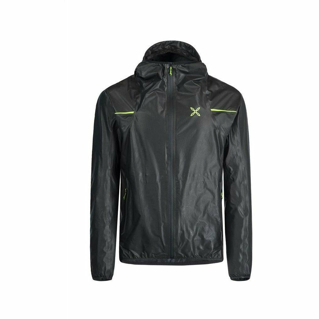 Montura Flyaway Jacket Ardesia/Verde Acido - Giacca Trail Running - Mud and Snow