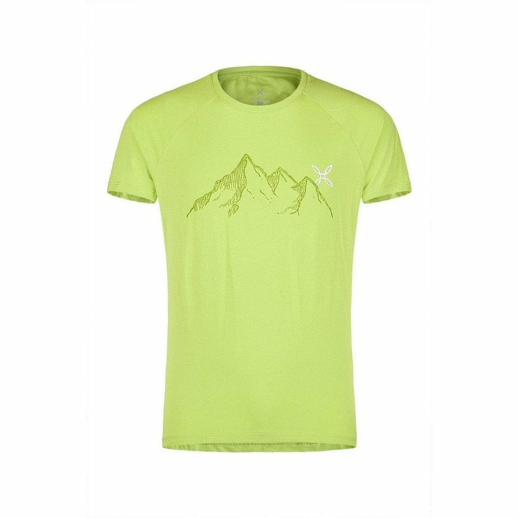 Montura Mountain T- Shirt Verde - Maglia Outdoor - Mud and Snow