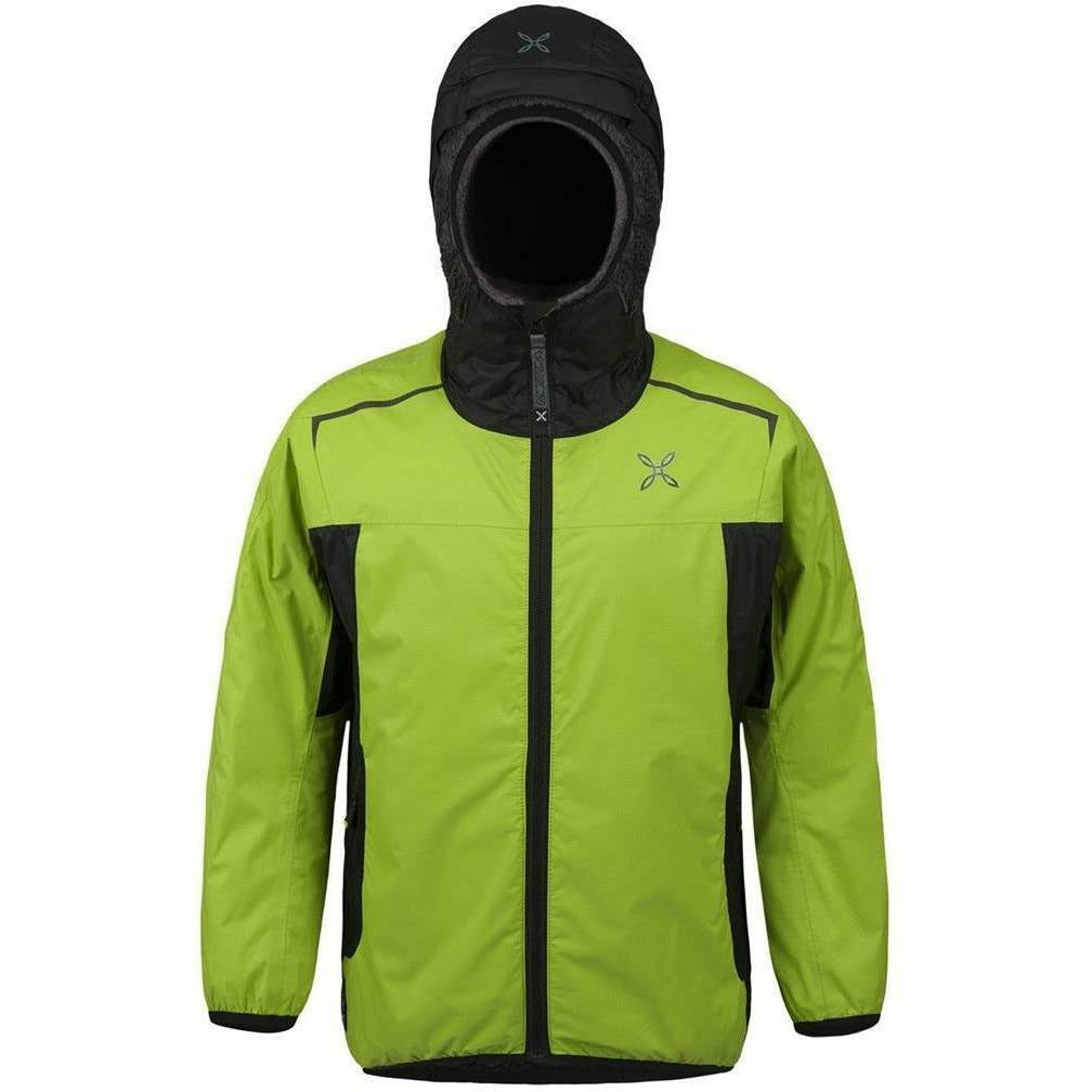 Montura Nevis Jacket Kids Verde Acido- Giacca Outdoor Bambino - Mud and Snow