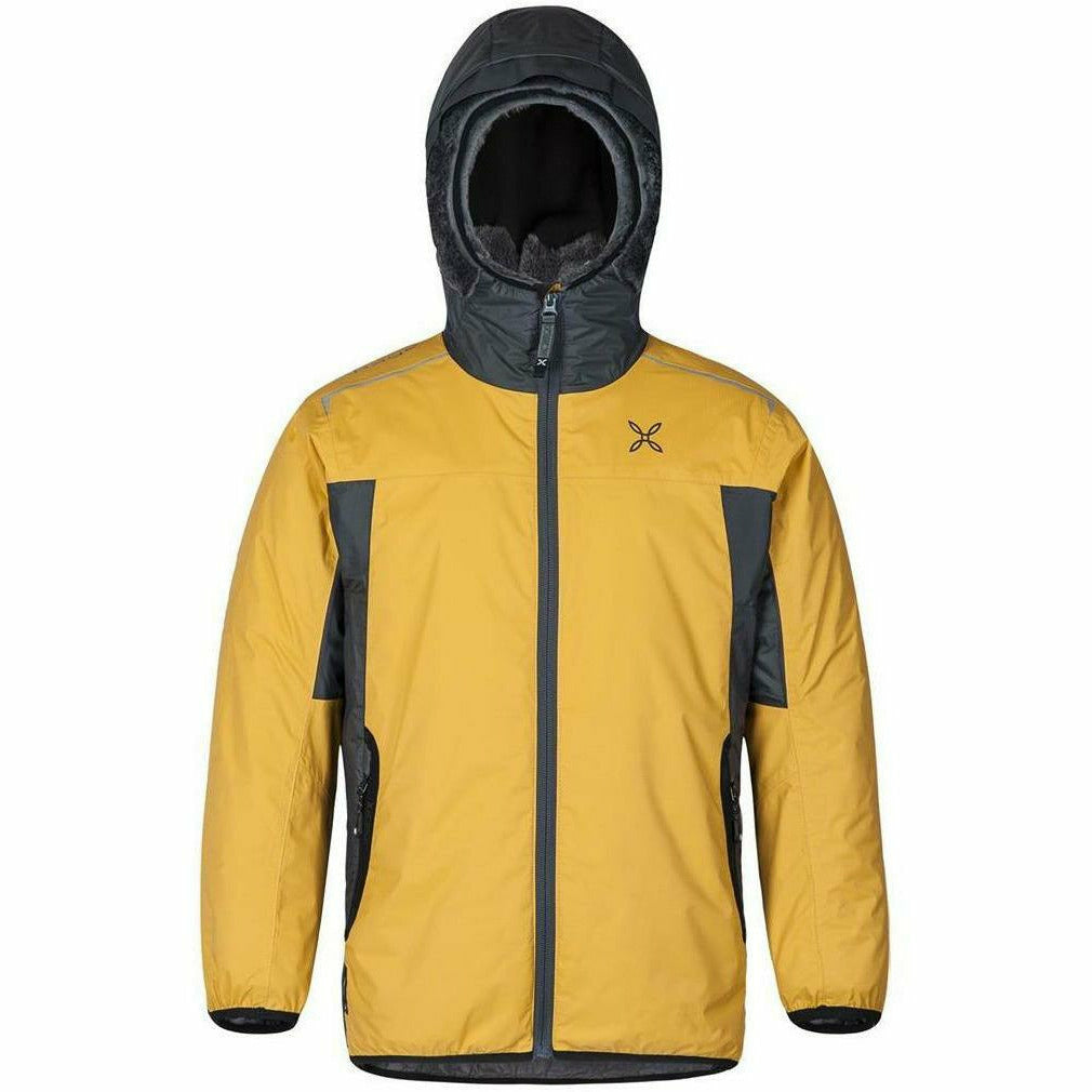 Montura Nevis Jacket Becco D'oca/Piombo- Giacca Outdoor Bambino - Mud and Snow