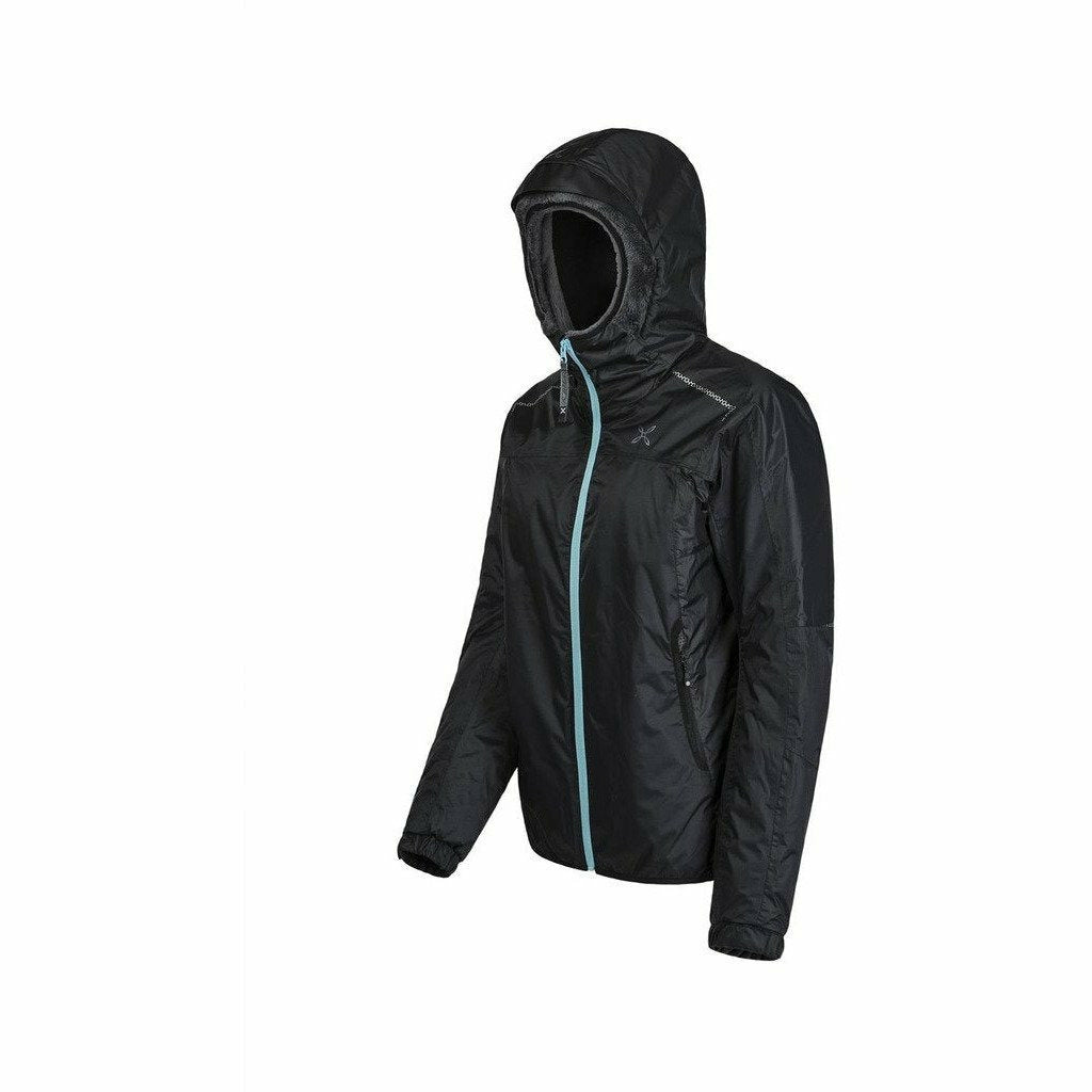 Montura Nevis Jacket Woman Nero/Ice Blue - Giacca Outdoor - Mud and Snow