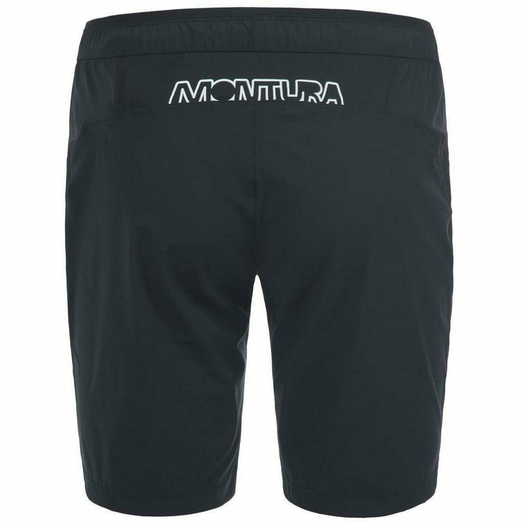 Montura Run Fast Bermuda Black - Short Running Donna - Mud and Snow