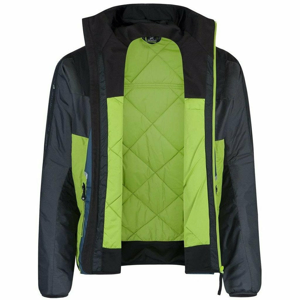 Montura Skisky Jacket Blu Cenere / Verde - Giacca Outdoor - Mud and Snow