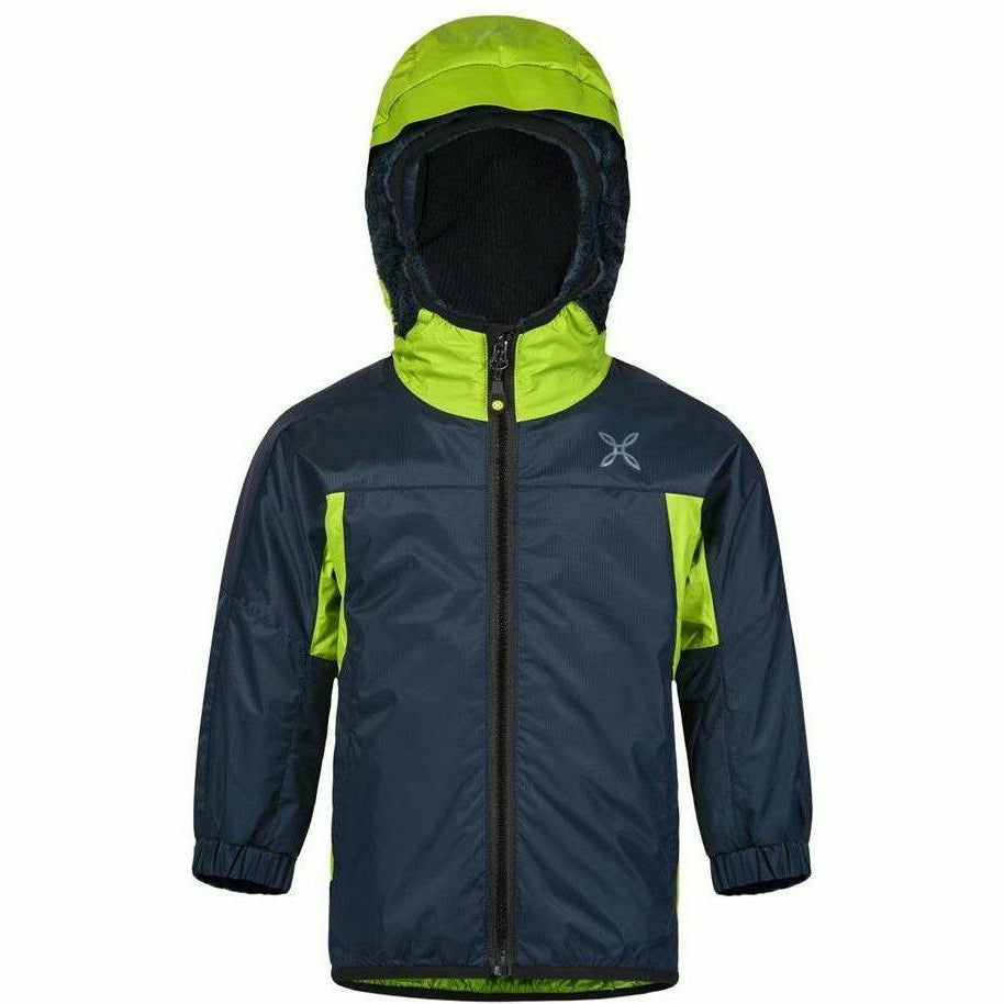 Montura Snow Jacket Baby Nero / Verde Acido - Mud and Snow